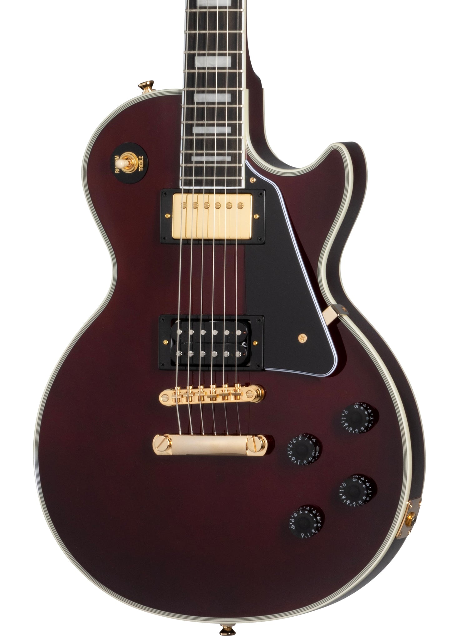 Epiphone Jerry Cantrell 'Wino' Les Paul Custom - Dark Wine Red