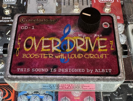 Cranetortoise Overdrive Booster w/ Loud Circuit Pedal - Pre-Loved
