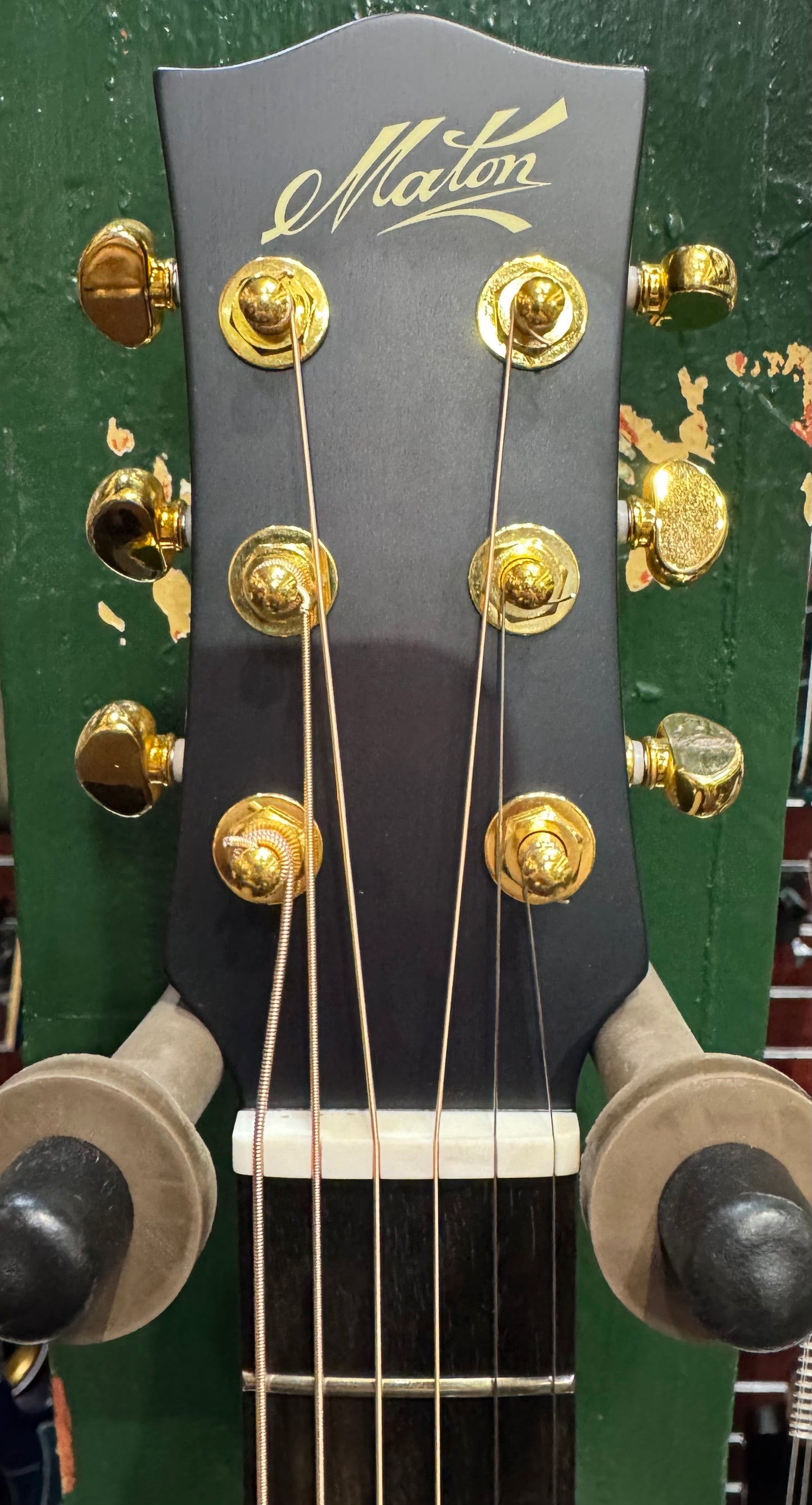 Maton EMD-6 Mini Maton Limited Edition Diesel Acoustic Guitar - Ghost Black