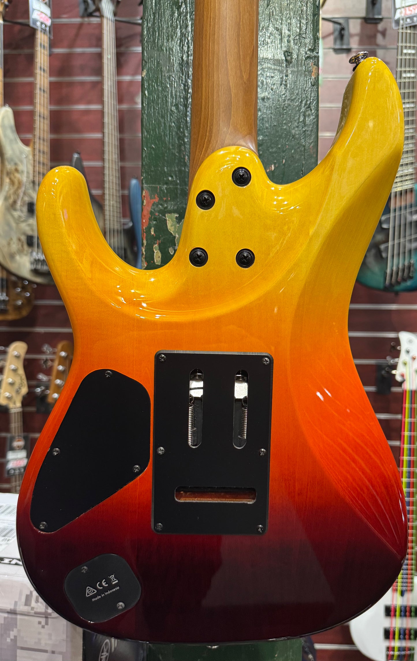 Ibanez AZ242F Prestige Electric Guitar - Tequila Sunrise Graduation - Pre-Loved
