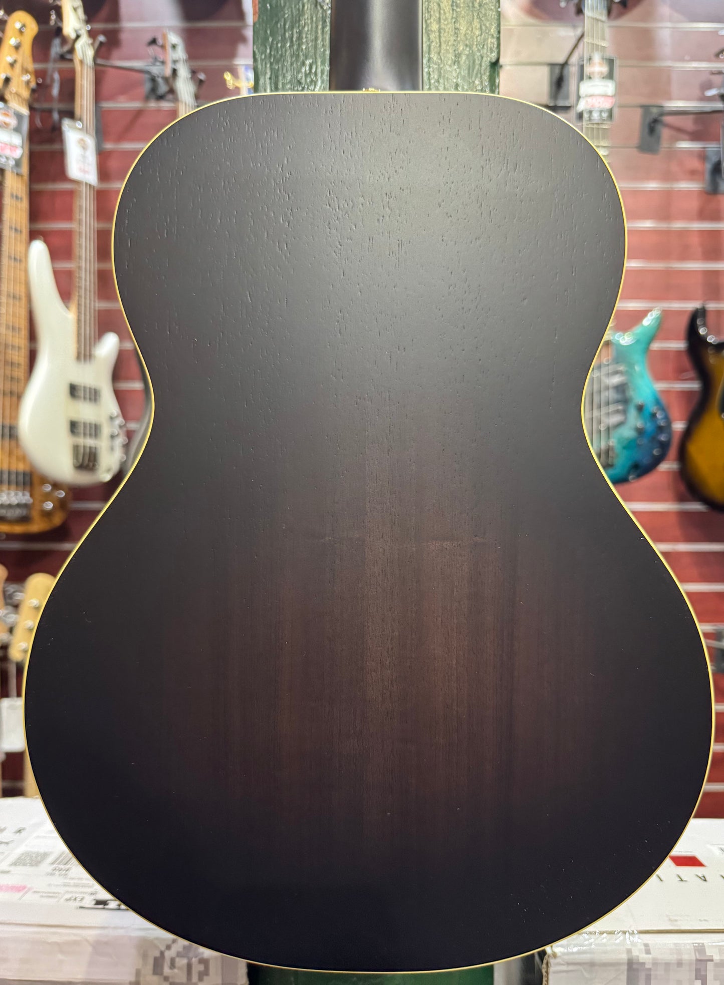 Maton EMD-6 Mini Maton Limited Edition Diesel Acoustic Guitar - Ghost Black