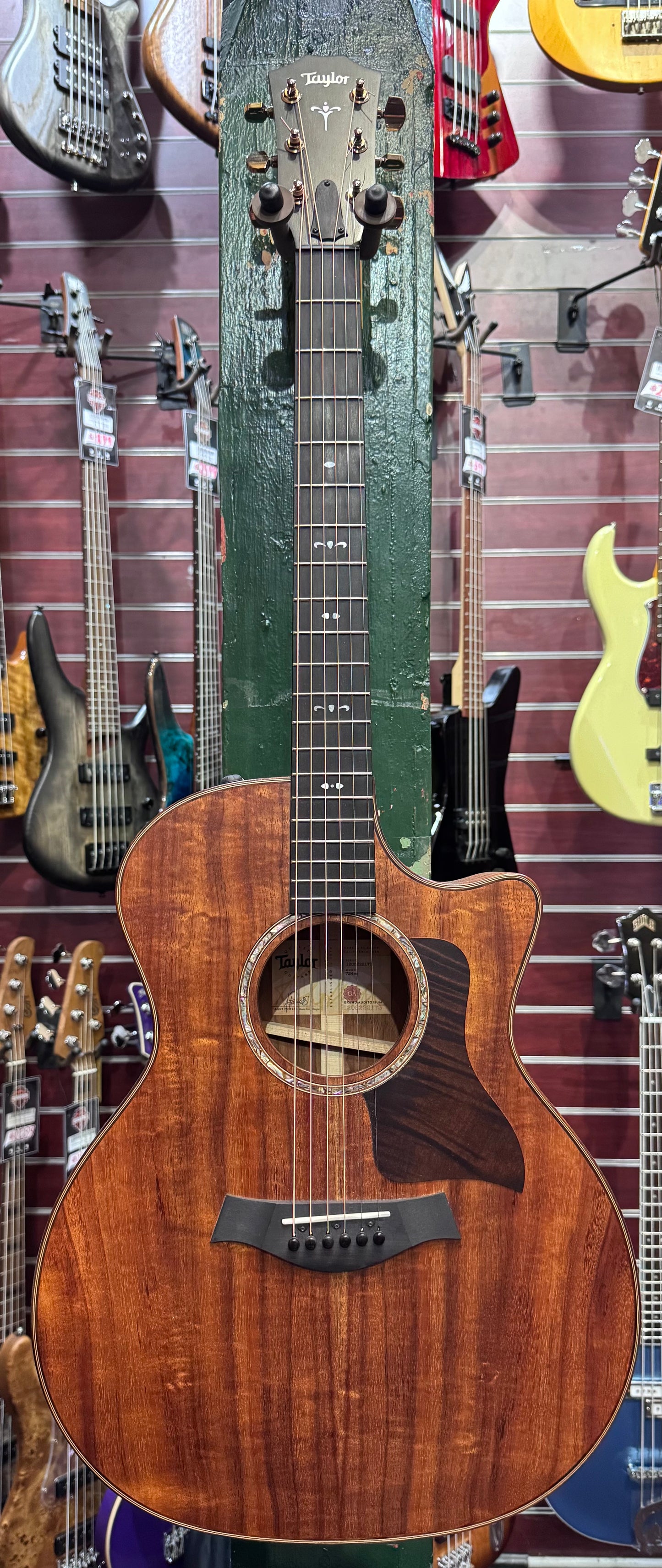 Taylor 724ce Solid Koa Grand Auditorium Acoustic Guitar - Pre-Loved
