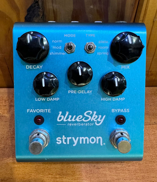 Strymon BlueSky V1 Reverb Pedal - Pre-Loved