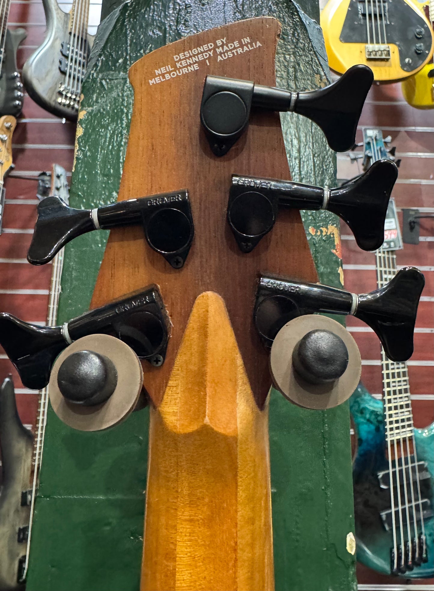 Cole Clark Long Lady LLB5 5-String Bass - Bunya/Blackwood - Pre-Loved