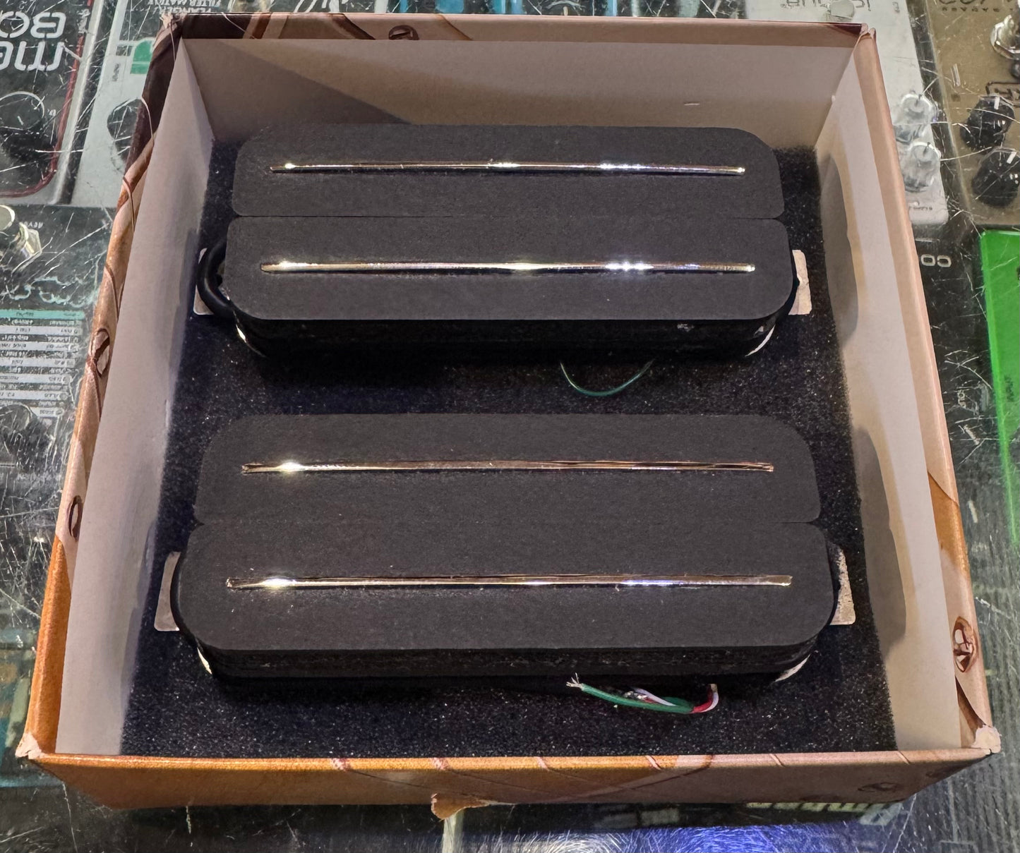 Schecter Hot Rail Humbuckers Set Black Pre-Loved