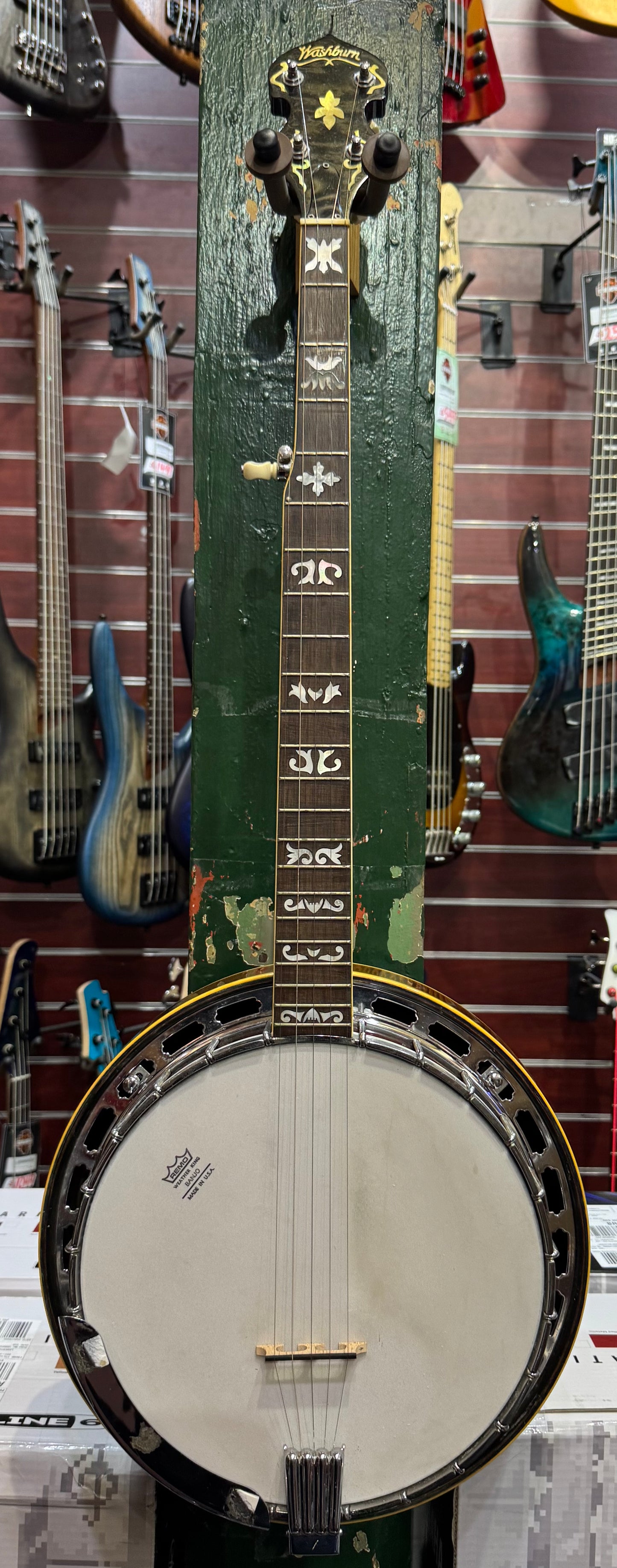 Washburn 1998 Americana 5-String Banjo - Tobacco Sunburst - Pre-Loved