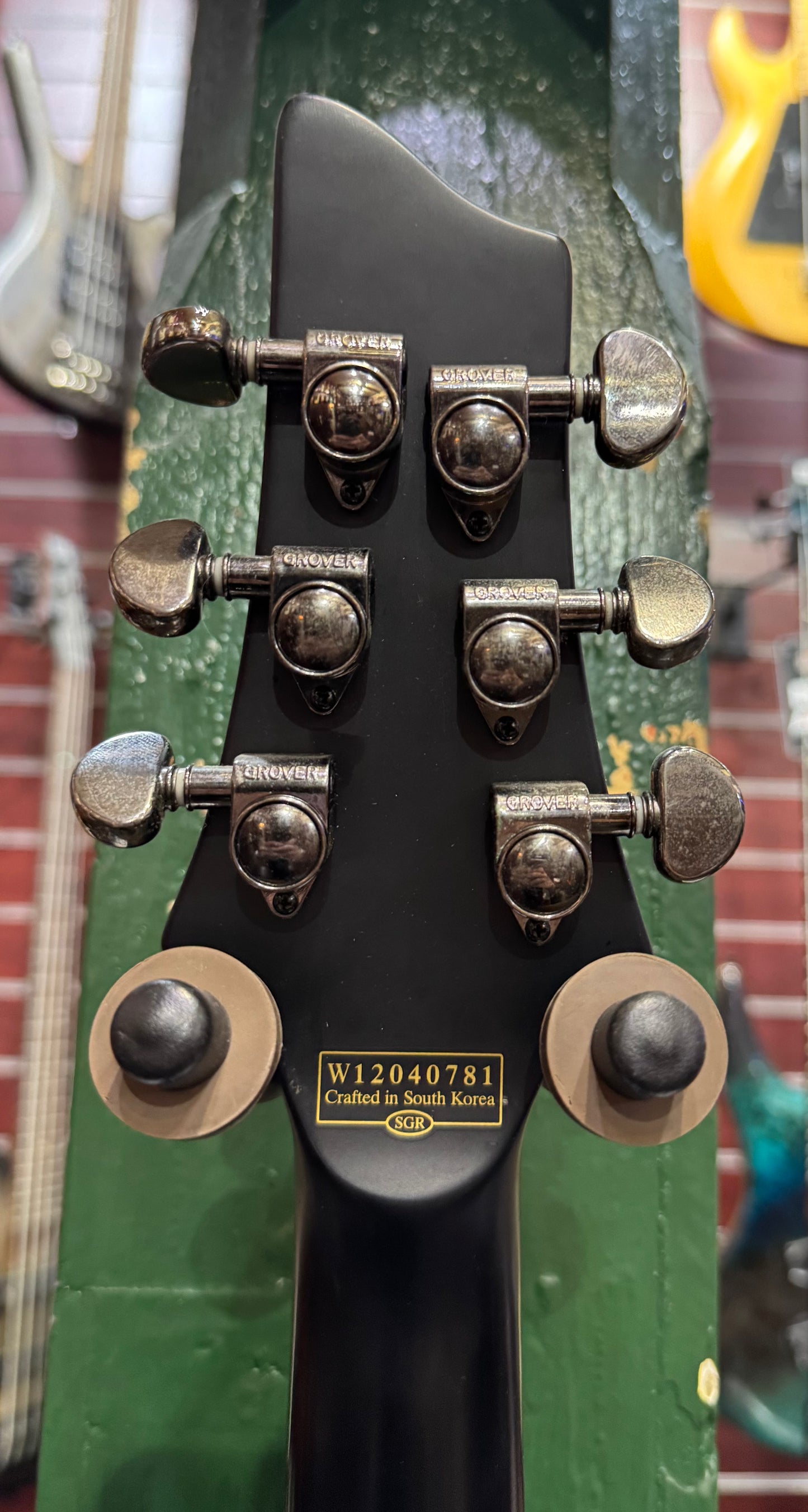Schecter Blackjack Diamond Series SLS FR Hell's Gate - Black - Pre-Loved