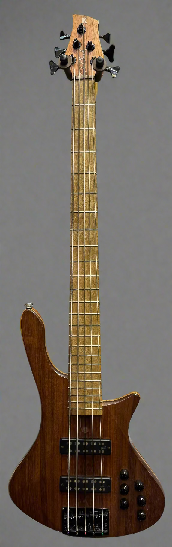 Cole Clark Long Lady LLB5 5-String Bass - Bunya/Blackwood - Pre-Loved