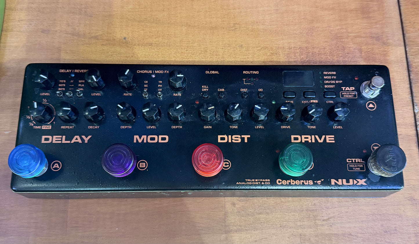 NU-X Cerberus Multi-Effects Pedal - Pre-Loved