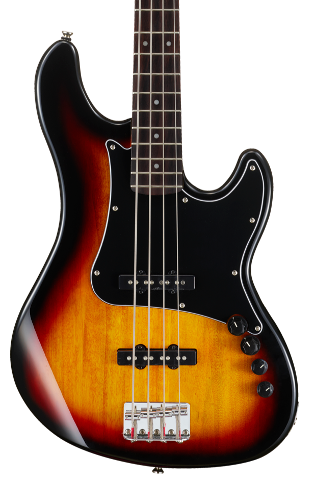 Cort GB34JJ 4-String Bass - Sunburst
