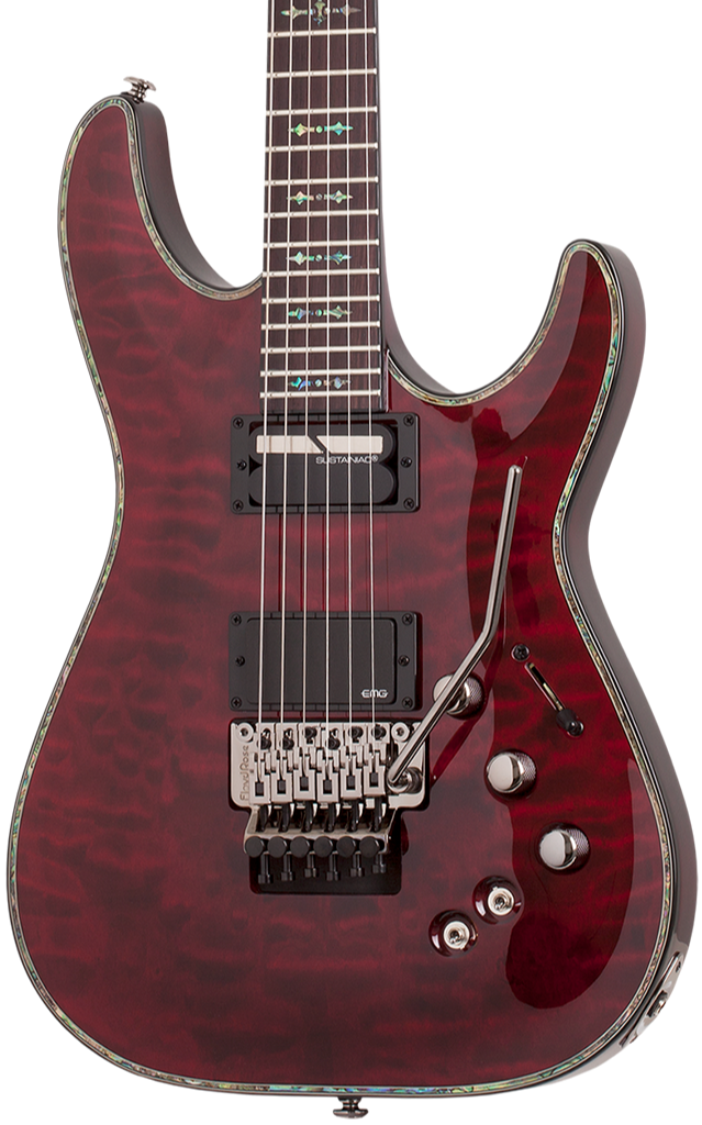 Schecter Hellraiser C-1 FR Floyd Rose Black Cherry – Guitar Brothers  Online