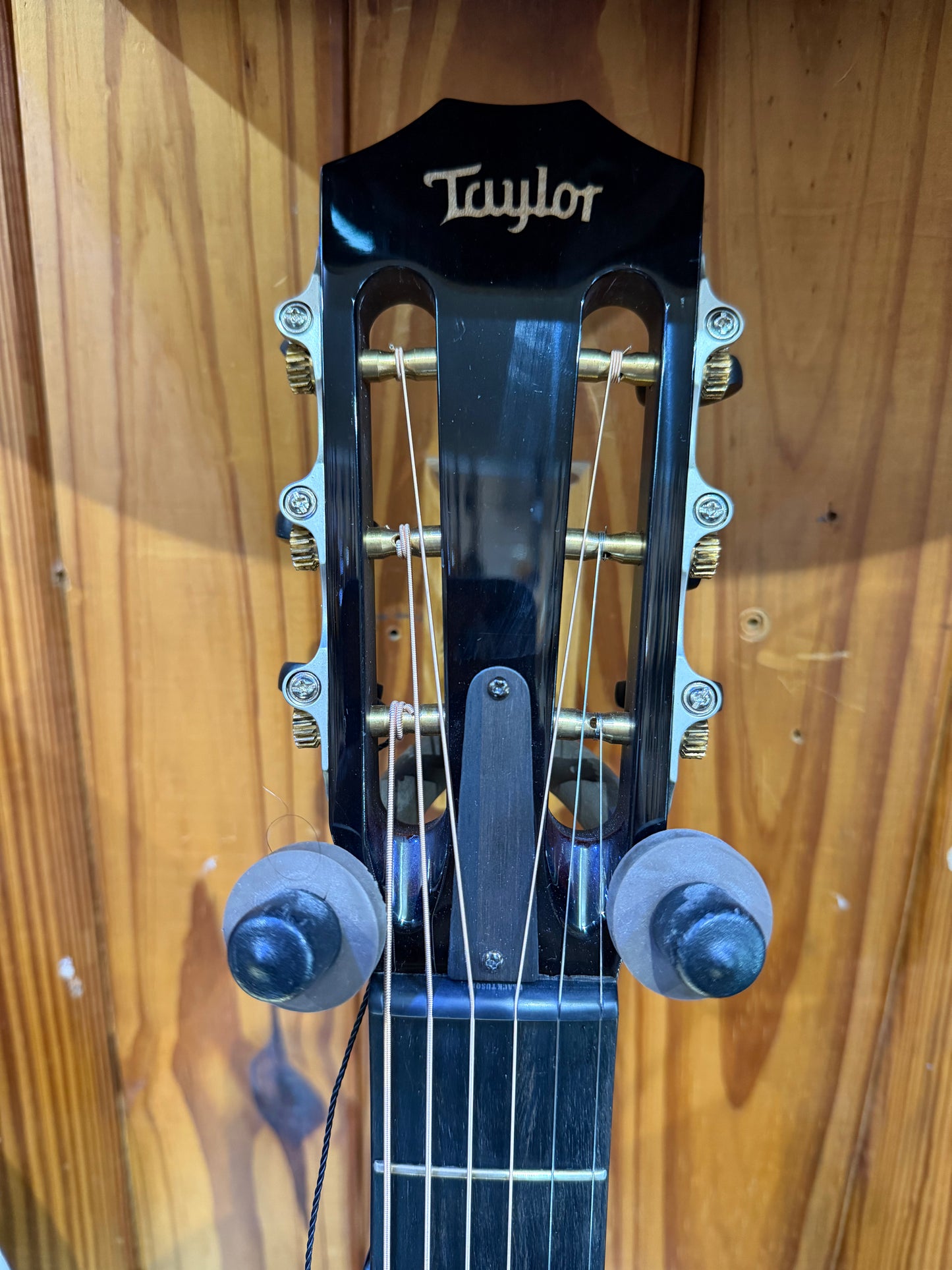 Taylor Custom Shop Twelve Fret - Black Top Acoustic Guitar - Pre-Loved
