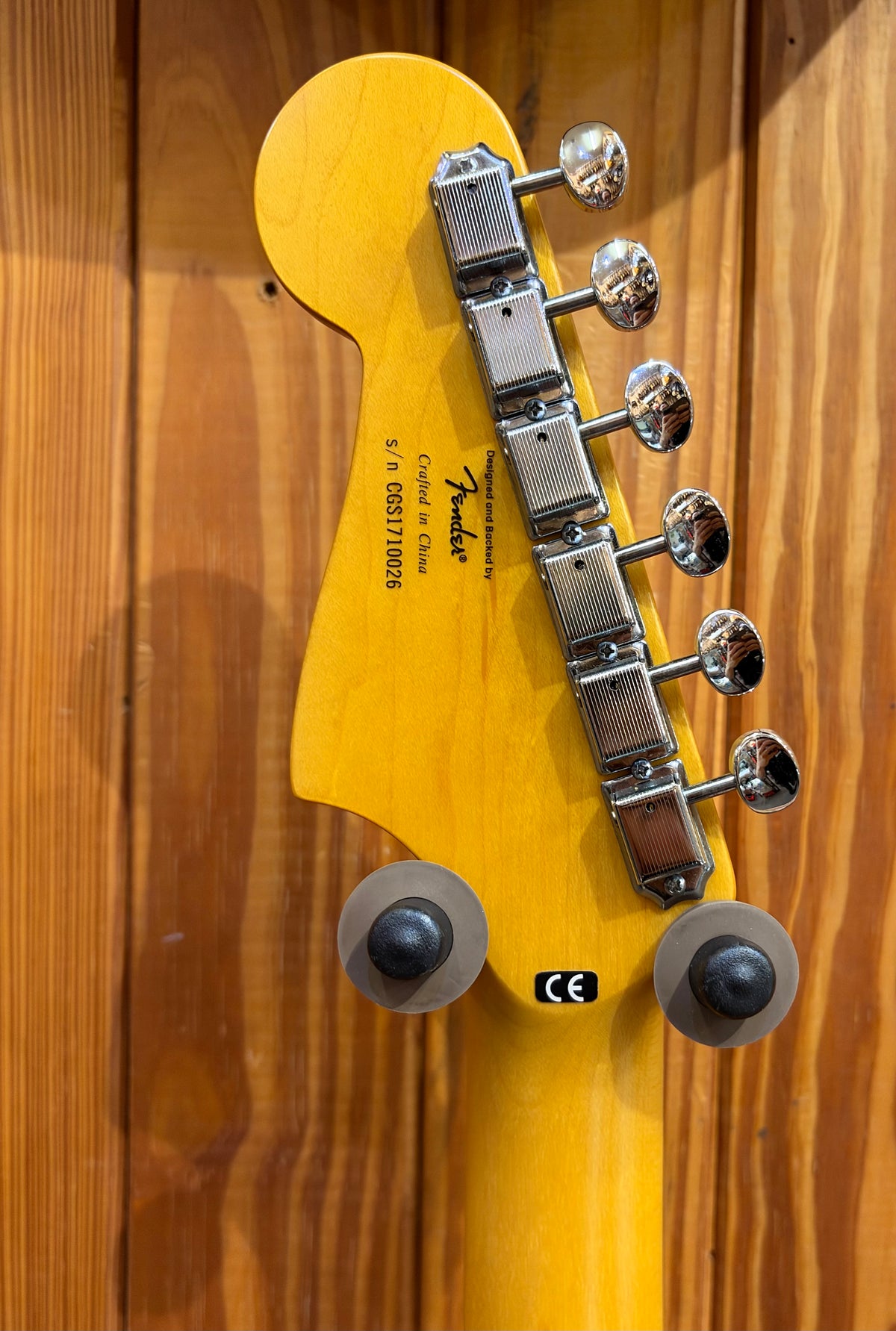 Squire Deluxe Jazzmaster w/Stop Tailpiece - Candy Apple Red - Pre-Loved