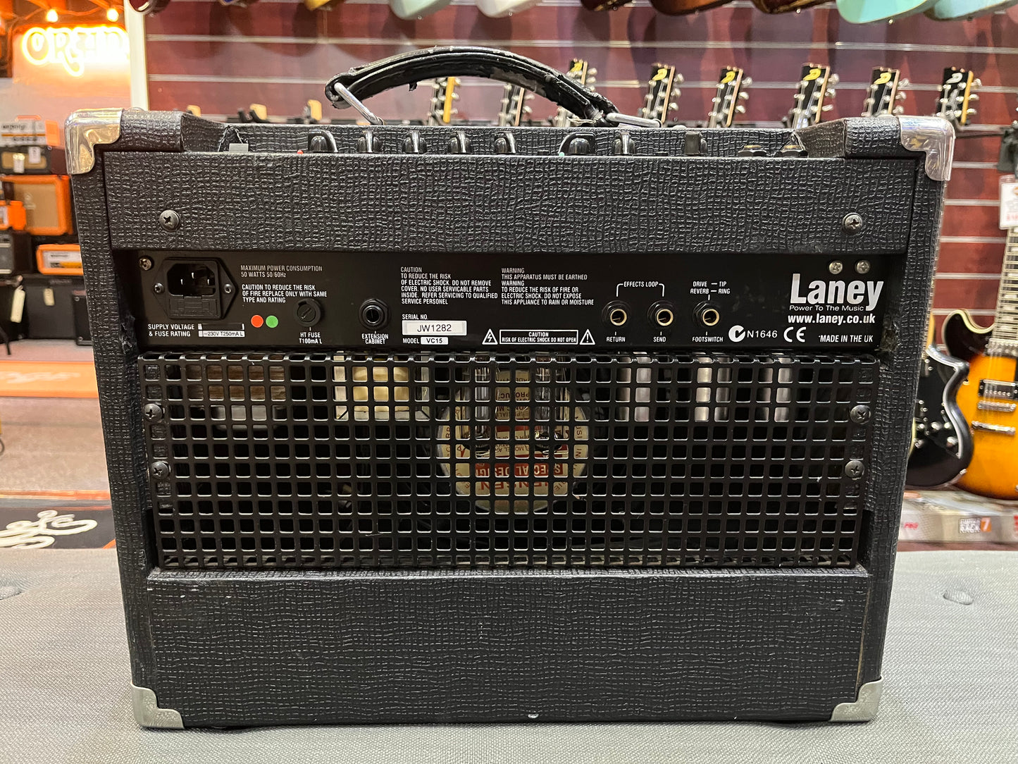 Laney VC15 110 Combo Amplifier (New Valves) - Pre-Loved