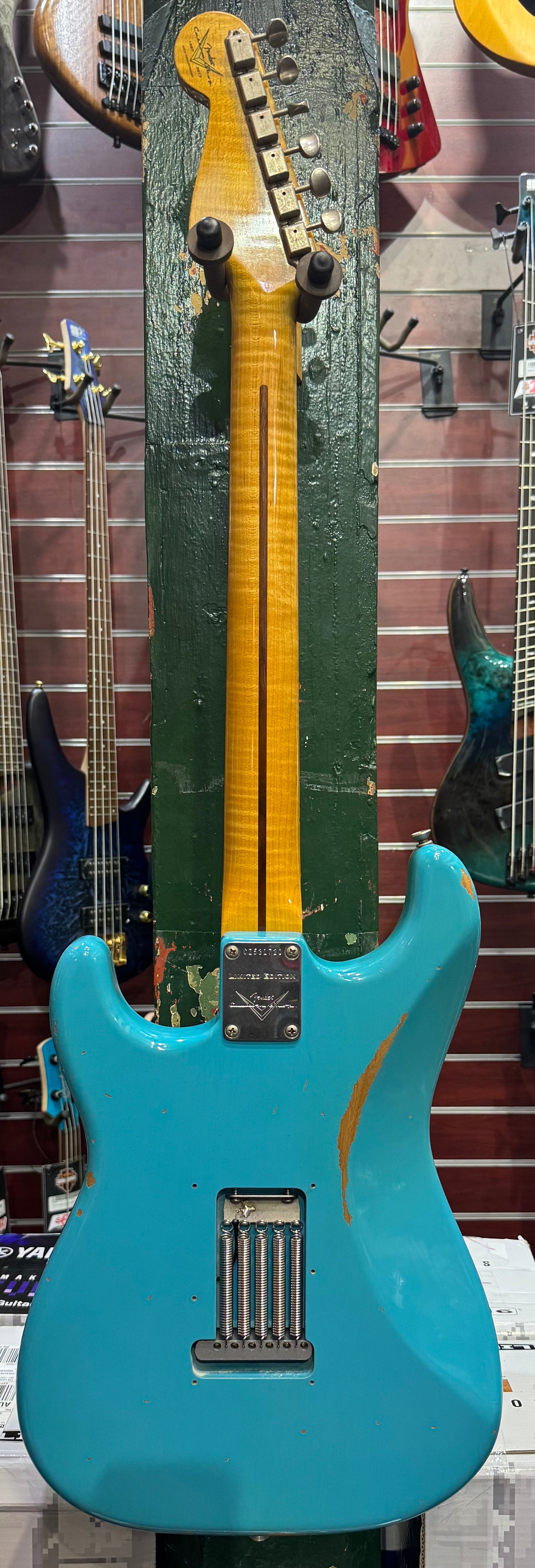 Fender Custom Shop '17 Summer Ltd Fat 50s Stratocaster - Faded Relic - Faded Taos Turquoise
