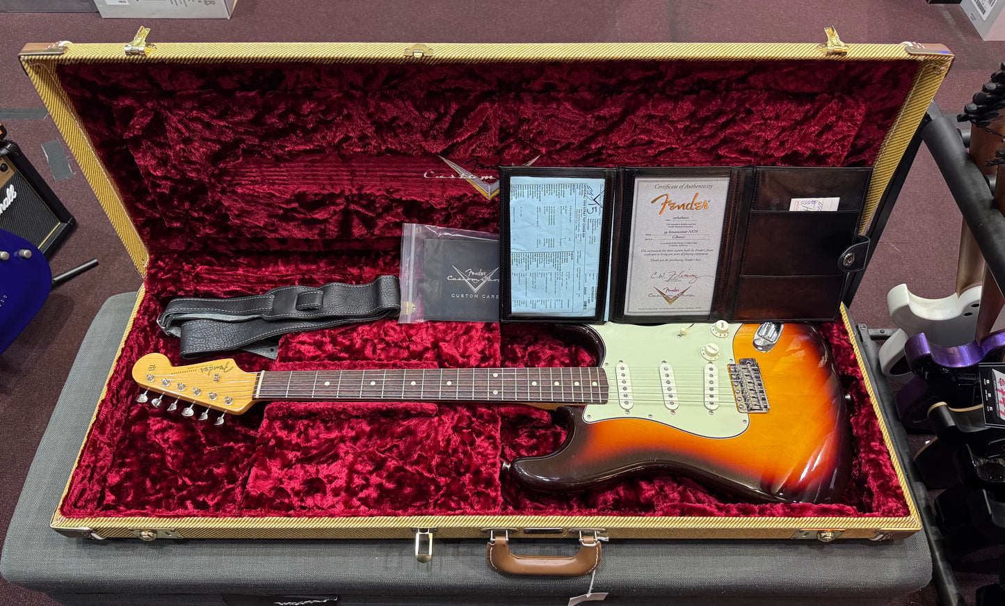 Fender Custom Shop ’Bad Brothers’ '59 Stratocaster - ‘GB0001’ - Chocolate 3-Tone Sunburst - Pre-Loved
