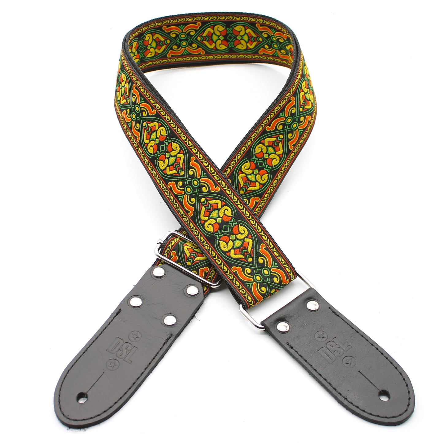 DSL Jacquard Weave Strap - DC Yellow