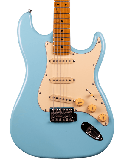 Jet JS-300 Electric Guitar - Roasted Maple Neck - Sonic Blue