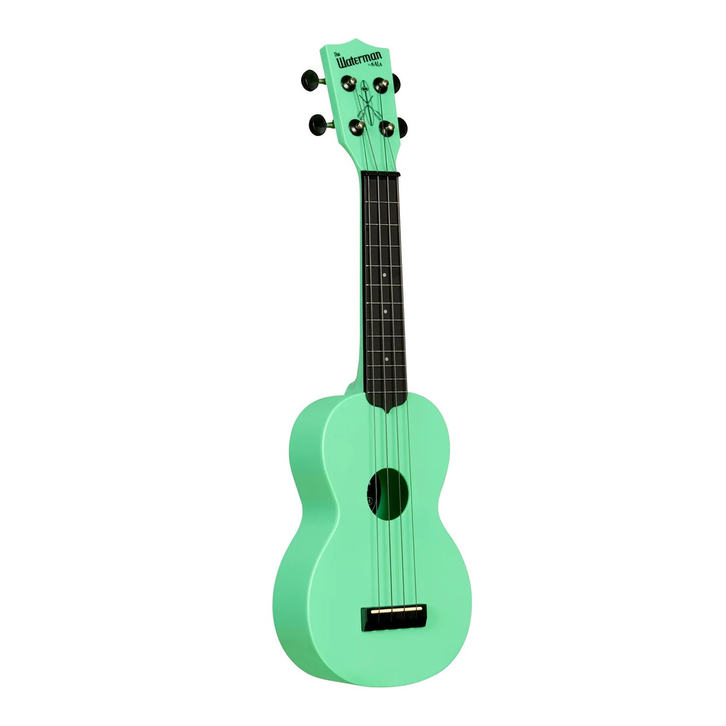 Kala Waterman KA-R-WMS-GN-S Soprano Ukulele - Sea Foam Green