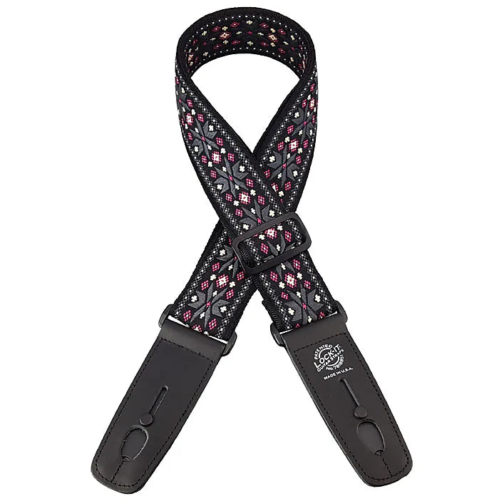 Lock-It Guitar Straps Retro Series 2" - Defender