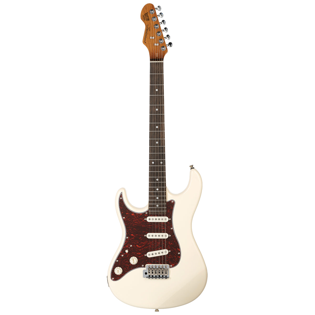 Sceptre Ventana Standard Electric Guitar by Levinson - Olympic White - Left Handed
