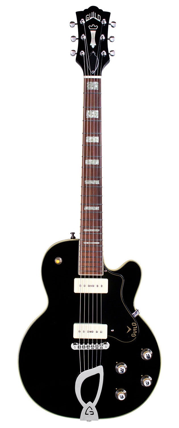 Guild M-75 Aristocrat - Black w/Case