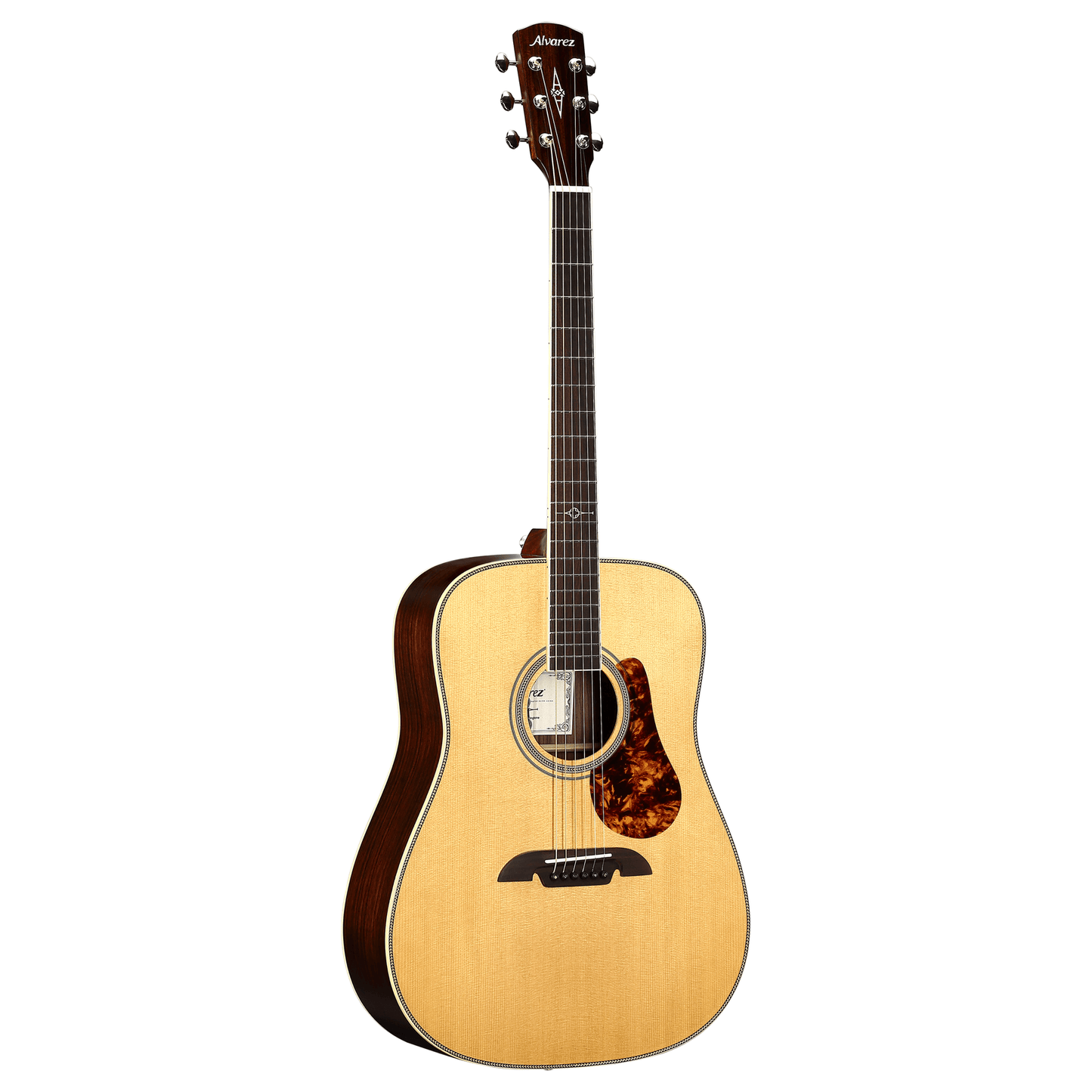 Alvarez MD70E Herringbone Dreadnought Acoustic Guitar