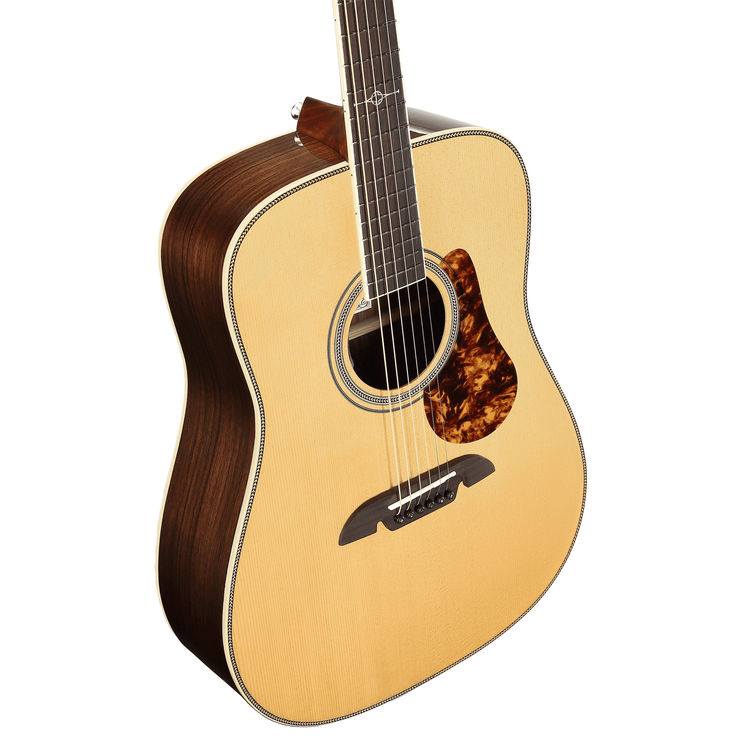 Alvarez MD70E Herringbone Dreadnought Acoustic Guitar