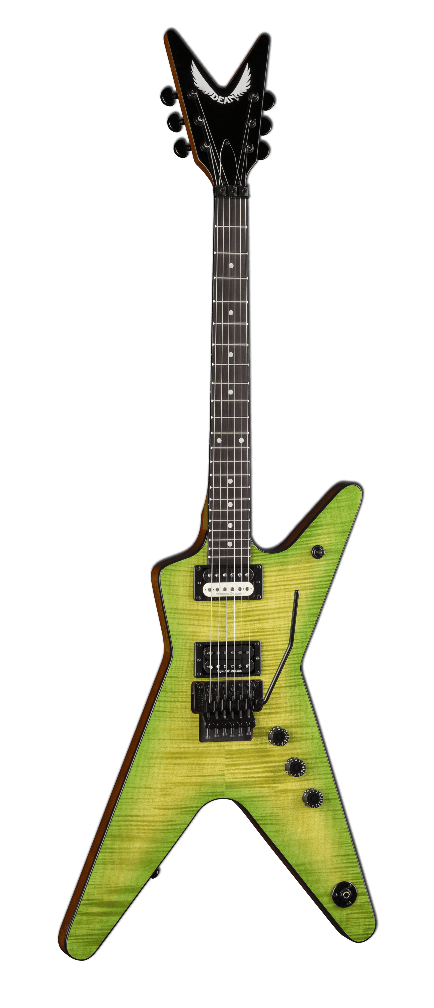 Dean ML 79 Floyd Flame Top Electric Guitar - Duncans Slime