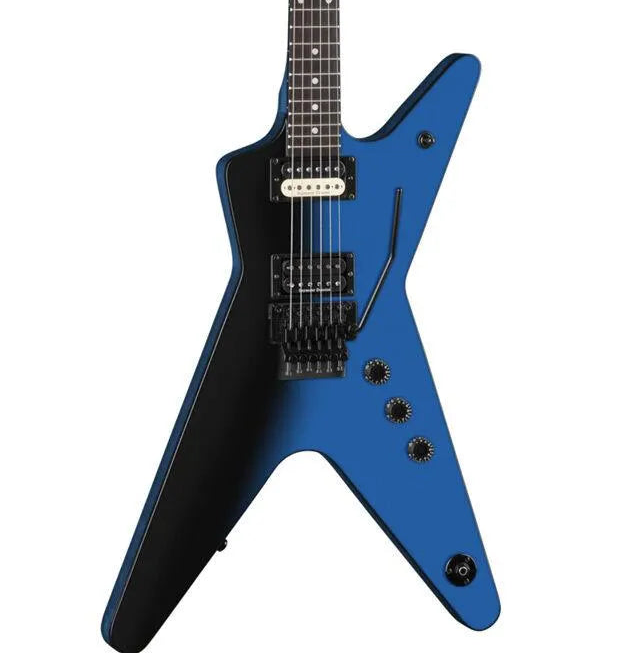 Dean ML 79 Floyd Duncans Black Blue Fade Electric Guitar | Guitar Bros