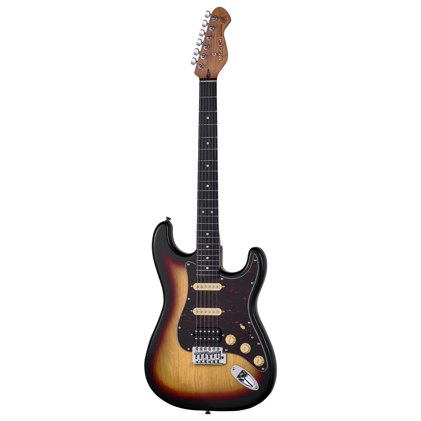 Mooer MSC10 ST Pro Electric Guitar w/Gigbag - Tobacco Sunburst