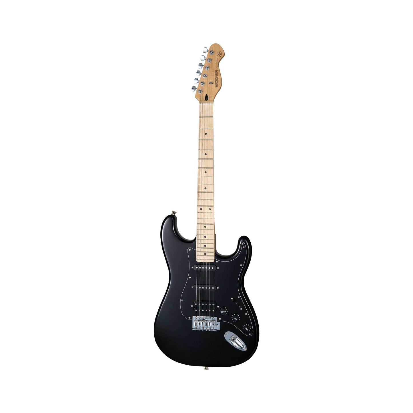 Mooer MSC11 ST Pro Electric Guitar w/Gigbag - Black