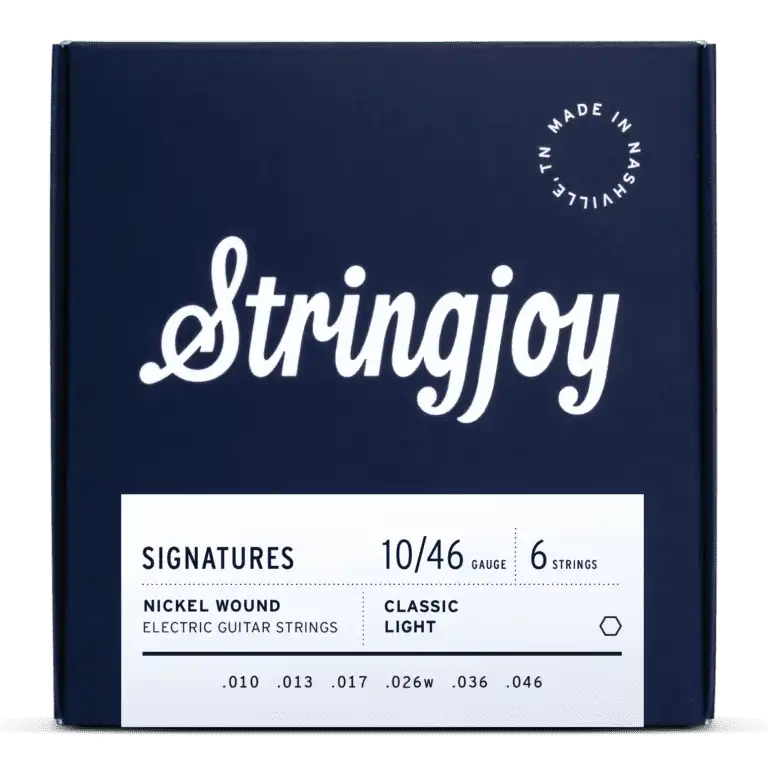 Stringjoy 10-46 Signatures Classic Light Nickel Wound Strings