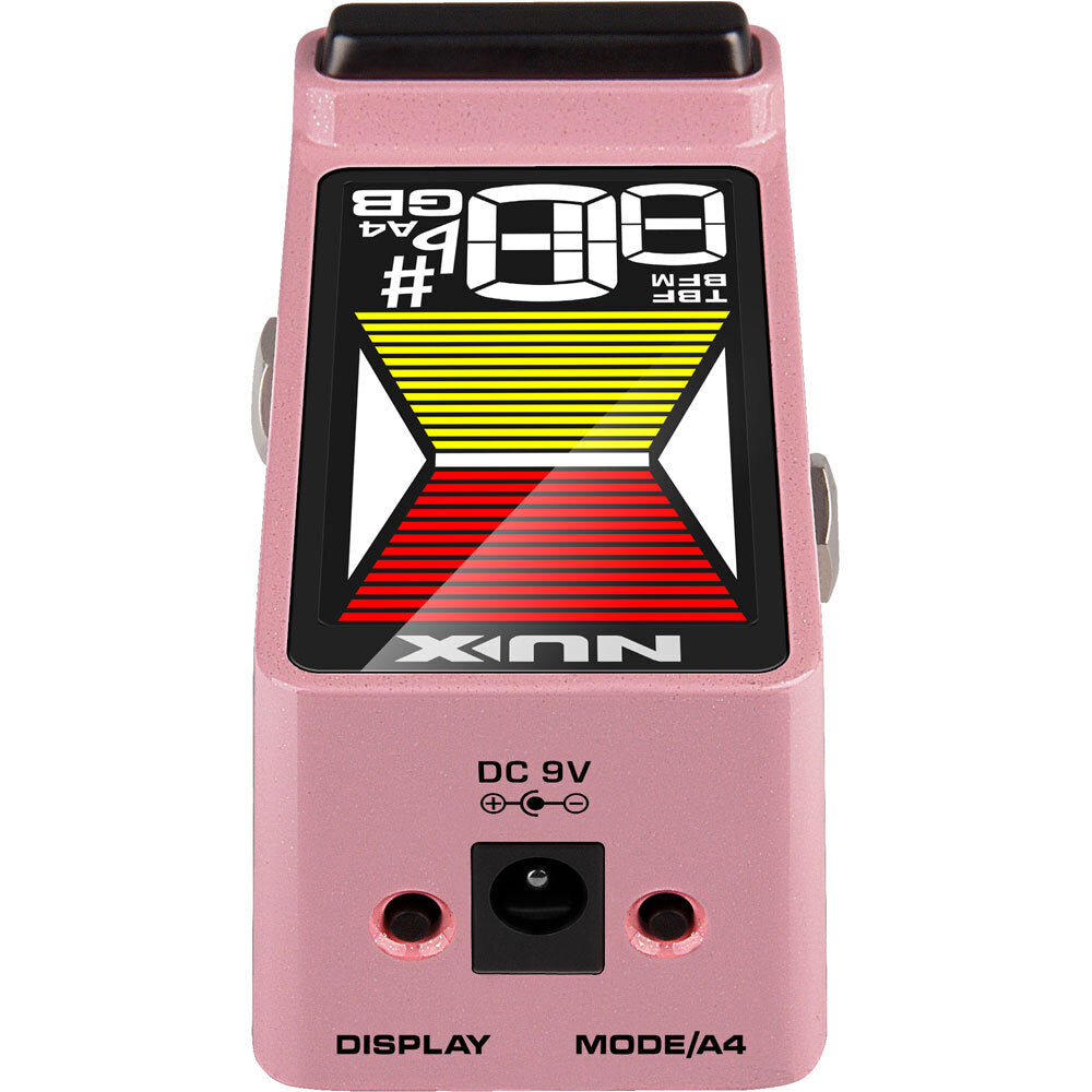 NU-X NTU-3 Flow Tune MKII Mini Tuner Pedal - Pink