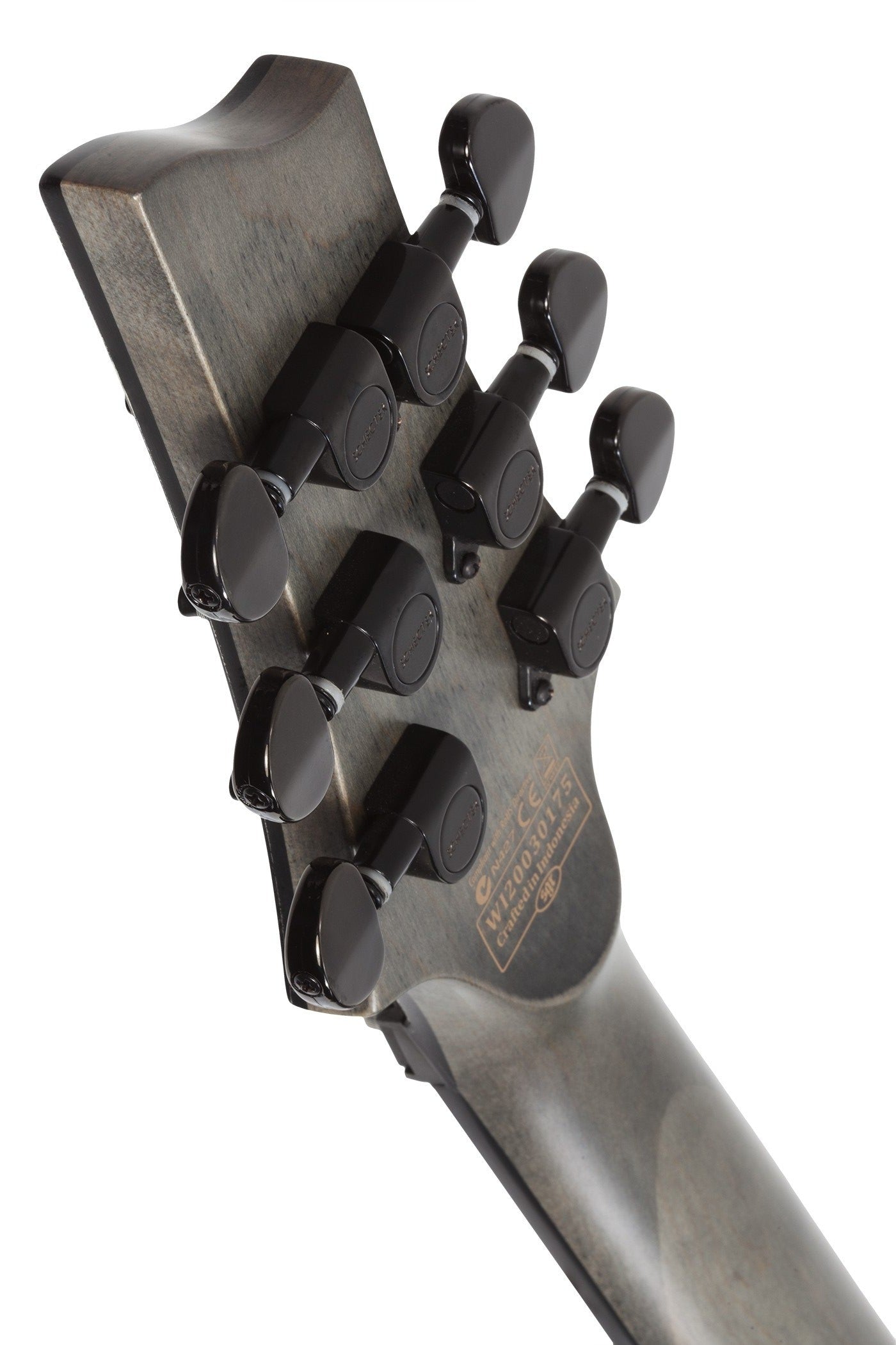 Schecter Omen Elite-6FR - Floyd Rose - See Thru Blue Burst