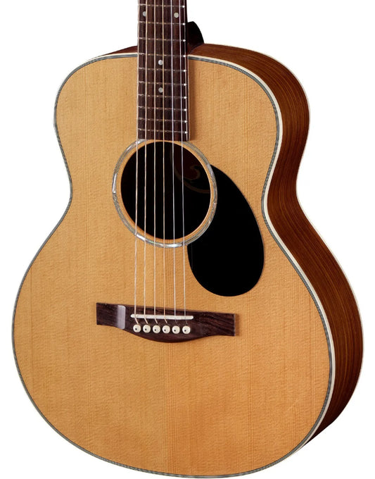 Eastman PCH2-TG Thermo-Cured Solid Top Mini Acoustic Guitar - Natural