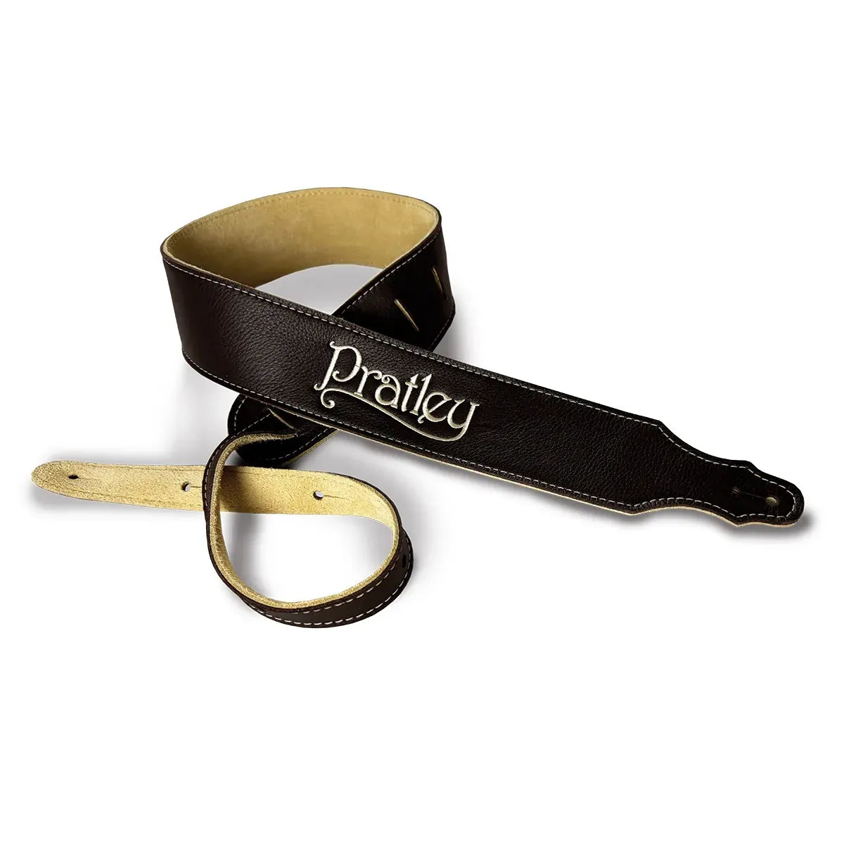 Pratley 2.5" Chocolate Leather Strap