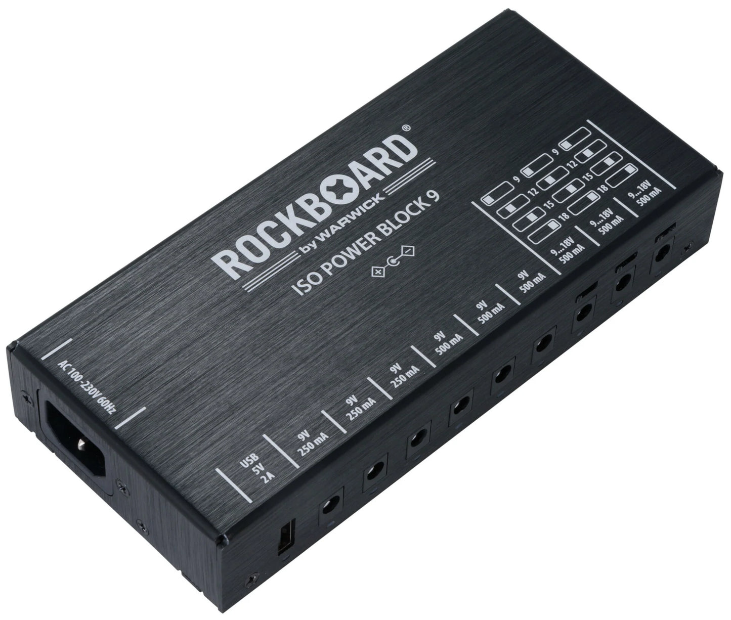Warwick Rockboard Iso Power Block V9 IEC