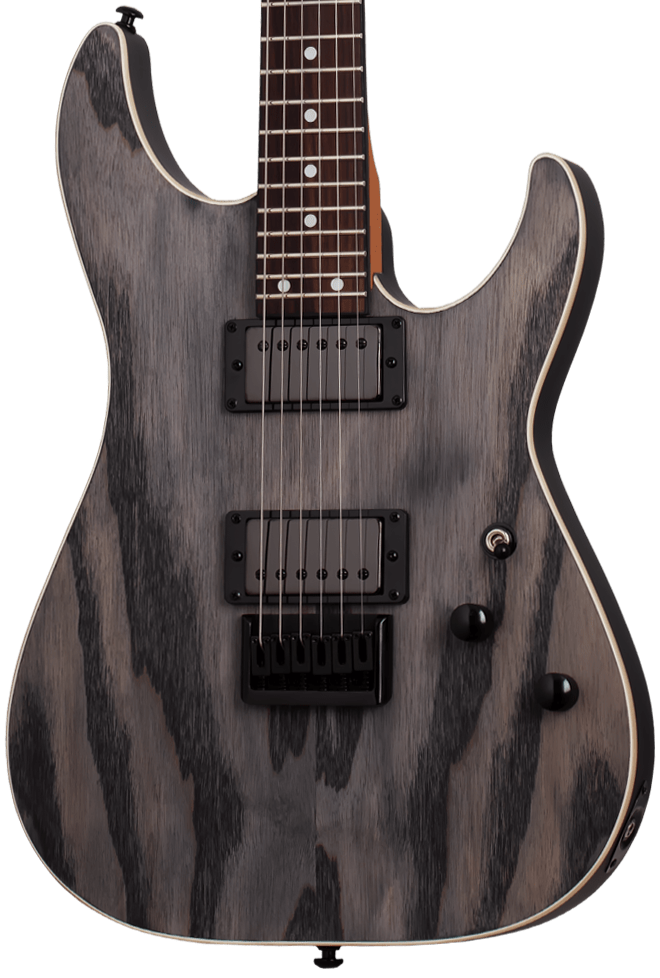 Schecter C-1 Standard Electric Guitar - Charcoal Satin