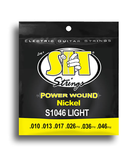 SIT Power Wound Light Electric Guitar String Set 10-46