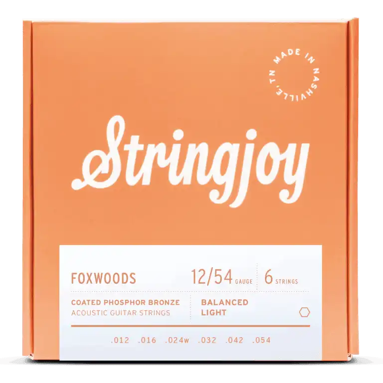 Stringjoy 12-54 Foxwoods Light Phosphor Bronze Strings