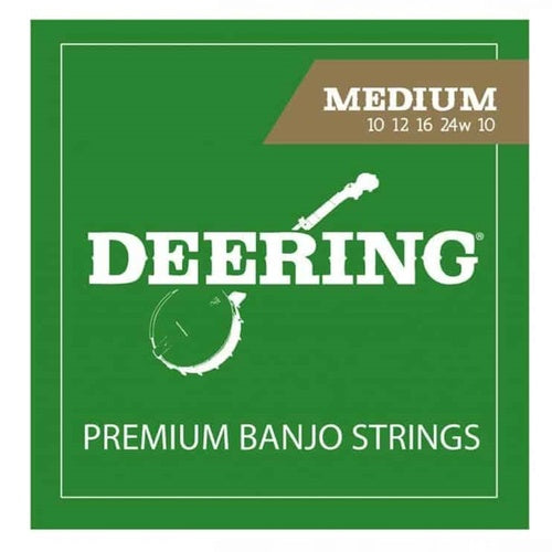 Deering ST-M5 Banjo Strings Medium 10-24W