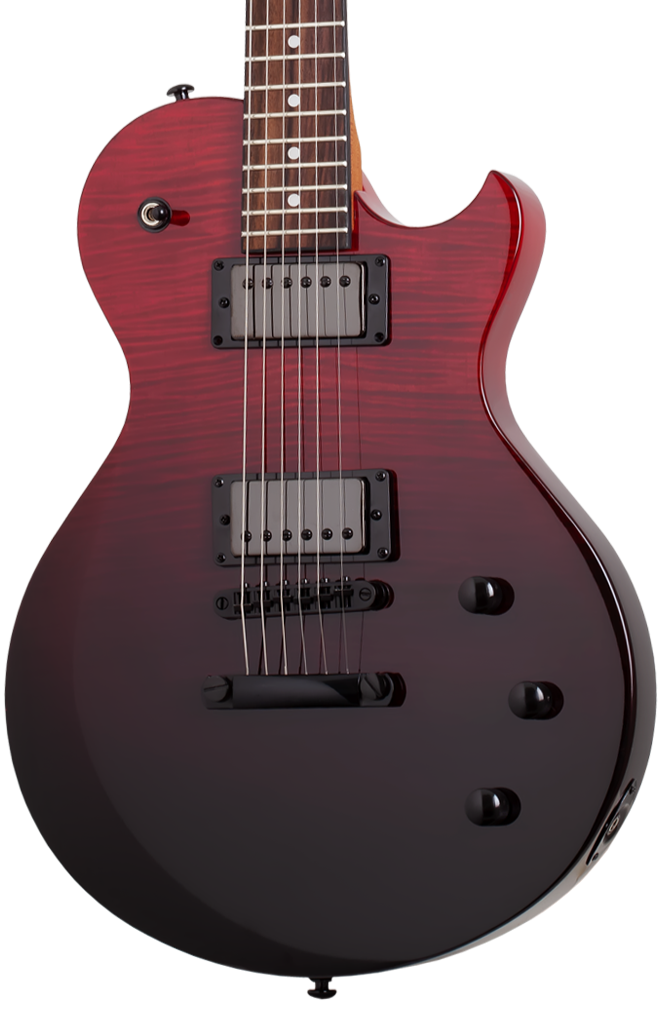 Schecter Solo-II Standard Electric Guitar - Blood Burst