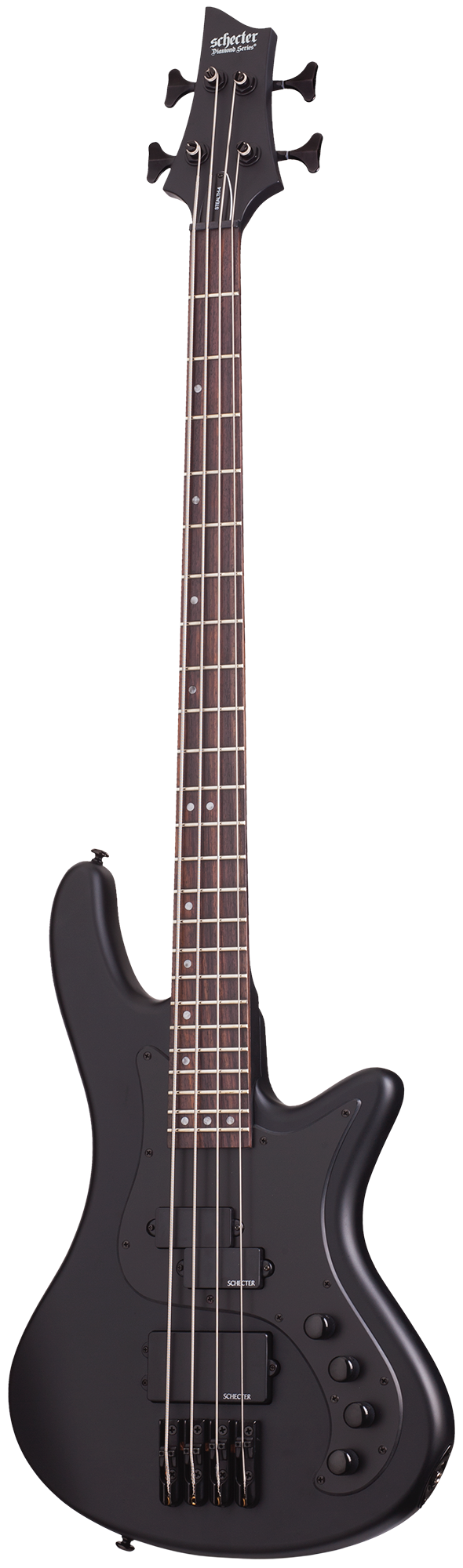 Schecter Stiletto Stealth-4 Bass - Satin Black