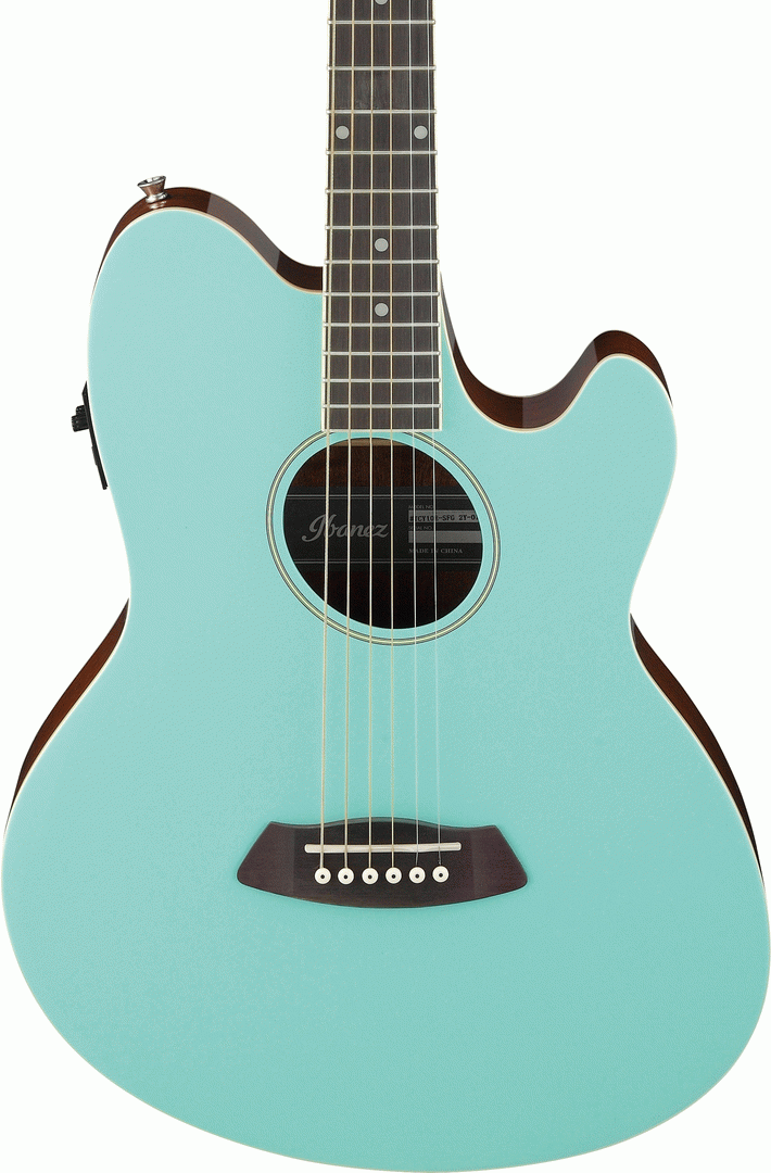 Ibanez TCY10E Acoustic - Sea Foam Green