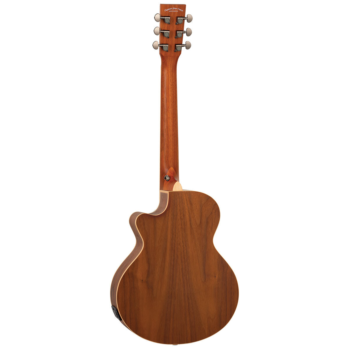 Tanglewood Reunion Pro All Figured Black Walnut Solid Top Traveller Super Folk C/E