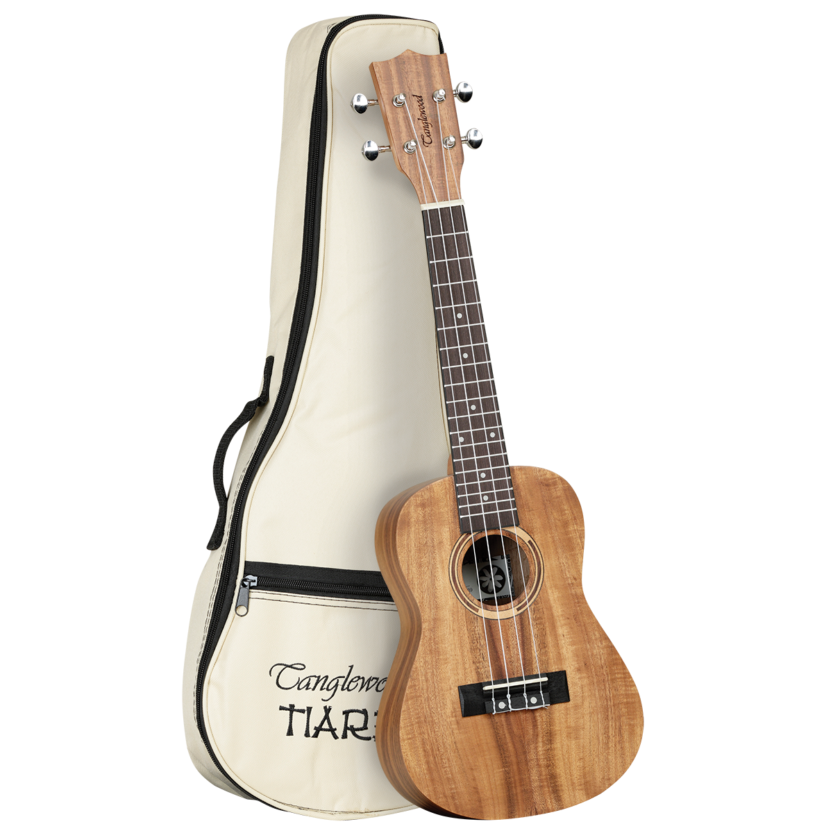 Tanglewood TWT8 Tiare Ukulele - All Koa - Concert - w/ Gigbag