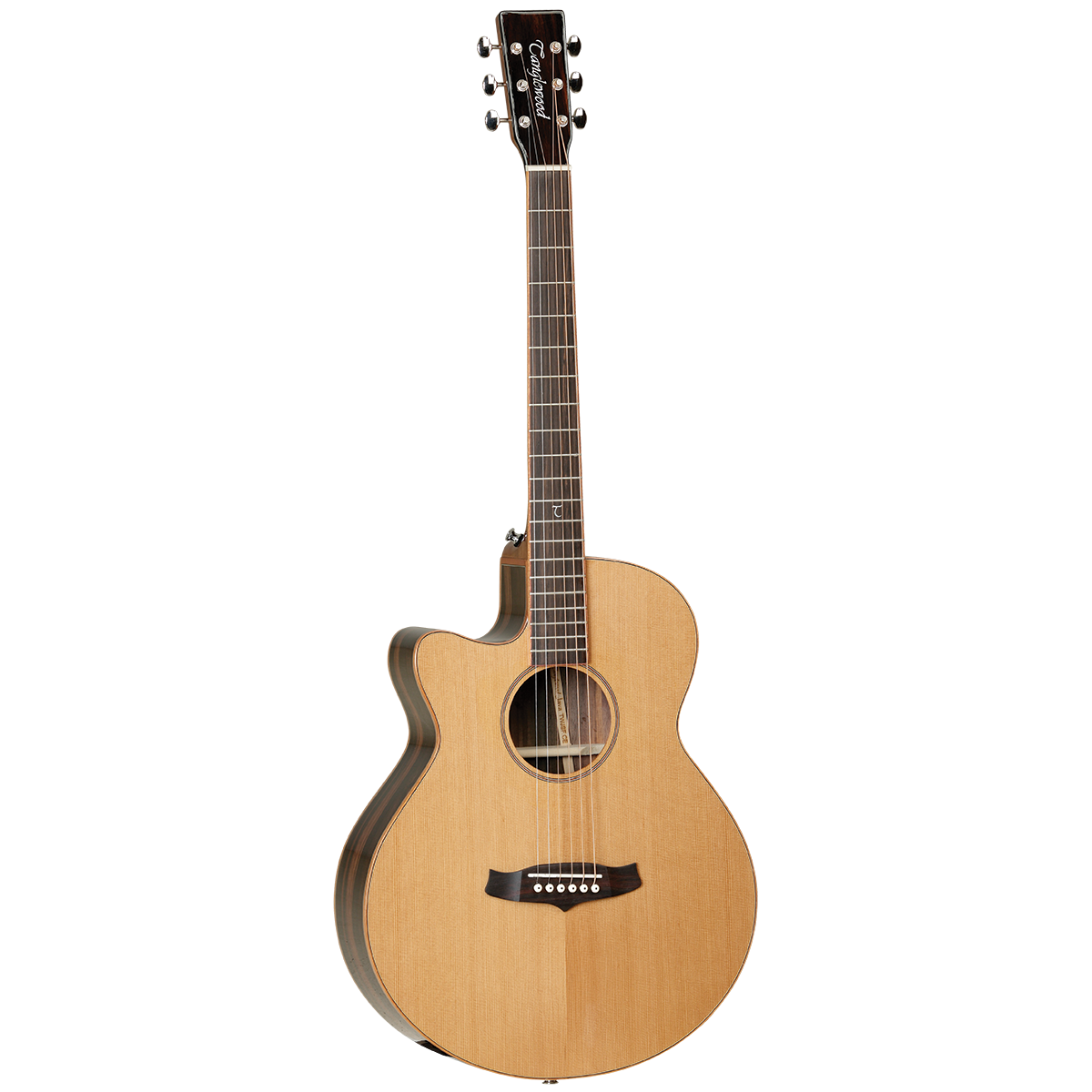 Tanglewood TWJSFCELH Java Superfolk Cutaway Electric Left-Handed Guitar