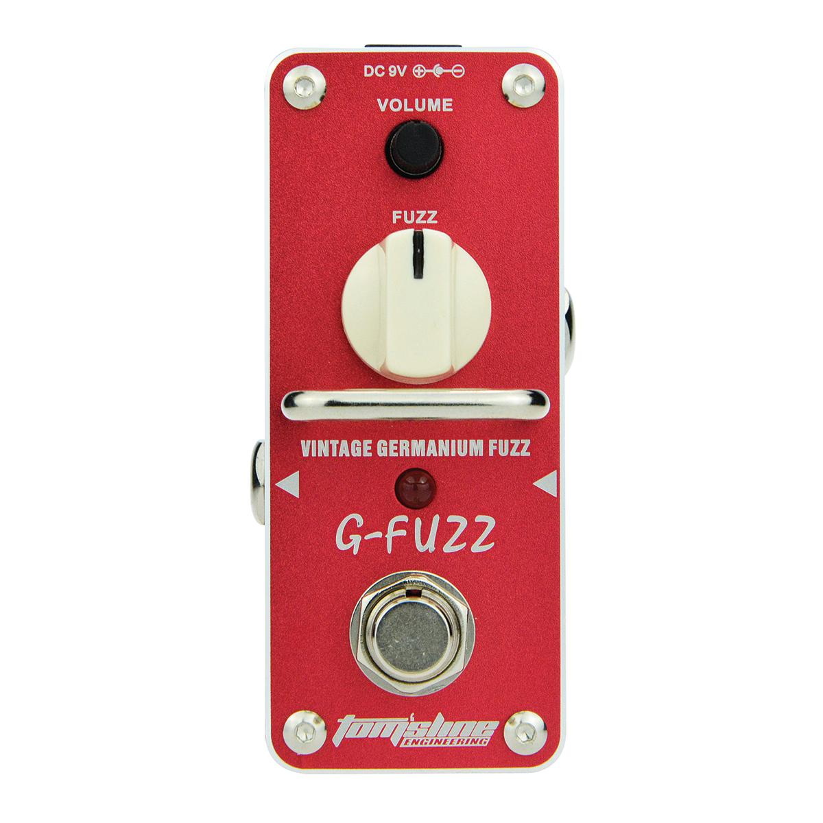 best mini fuzz pedal Tomsline AGF-3 G-Fuzz Vintage Germanium Fuzz Mini Pedal