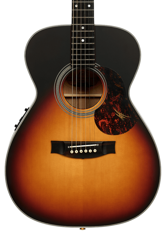 Maton Troubadour Traditional Acoustic Guitar - Tobacco Sunburst